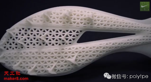 耐克公司3D打印跑鞋再出新品