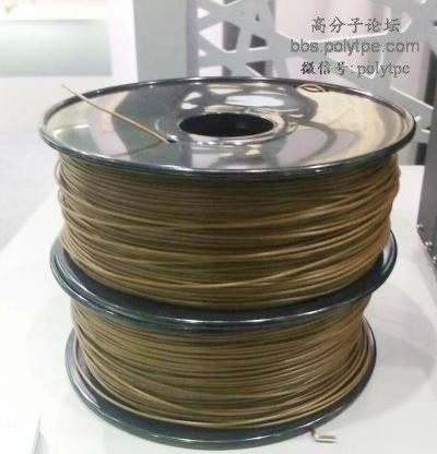 江苏锦禾公司用秸秆制成3D打印材料