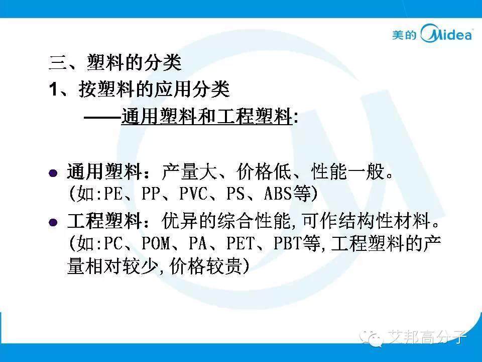 美的塑料基礎(chǔ)知識(shí)培訓(xùn)人手一份