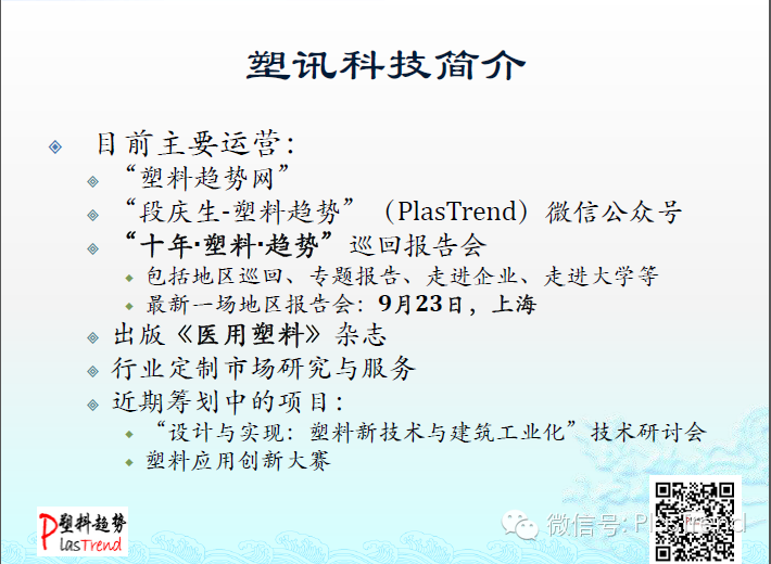 塑料創(chuàng)新，可以關(guān)注這樣一些點(diǎn) 【圖】