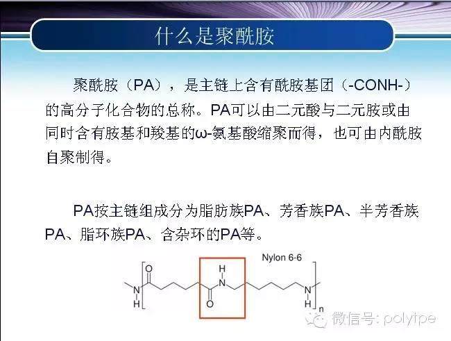 尼龙（聚酰胺）家族的分类制备以及应用介绍大全