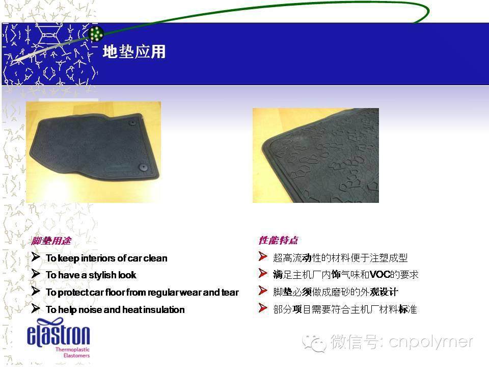 2：Elastron®  Real TPE Solution  真正的TPE解决方案