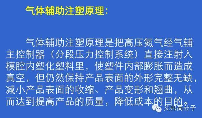 一文讀懂氣體輔助注塑成型，省料就靠它了