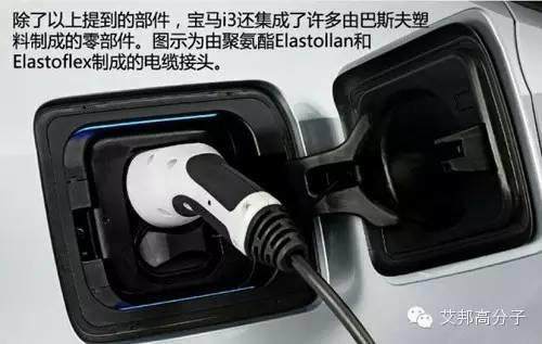巴斯夫為寶馬i3電動車提供了哪些塑料？