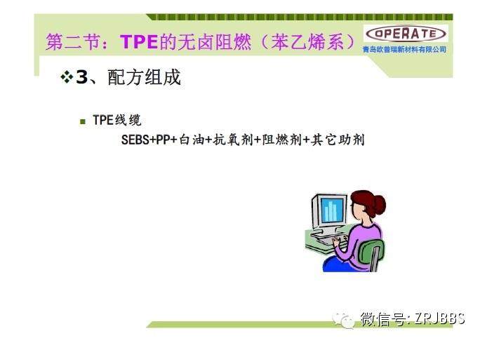 無鹵阻燃TPE和TPU配方解析（37張ppt）