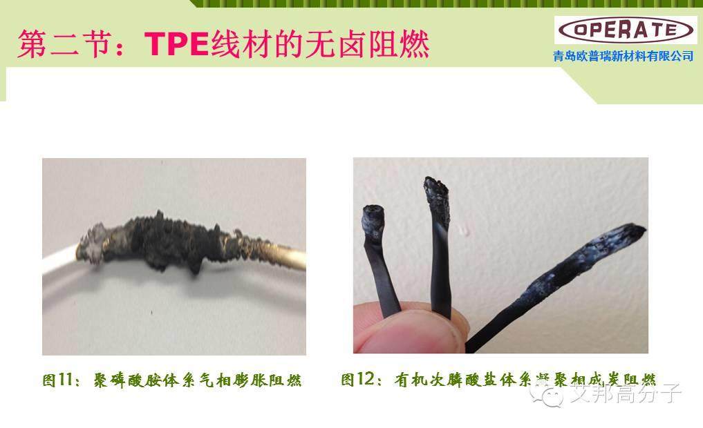 【干貨】無鹵阻燃TPE線材配方解析