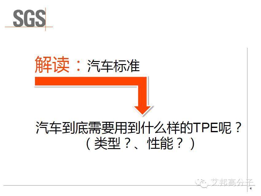 SGS權威解讀：車用TPE的具體性能標準及測試方法
