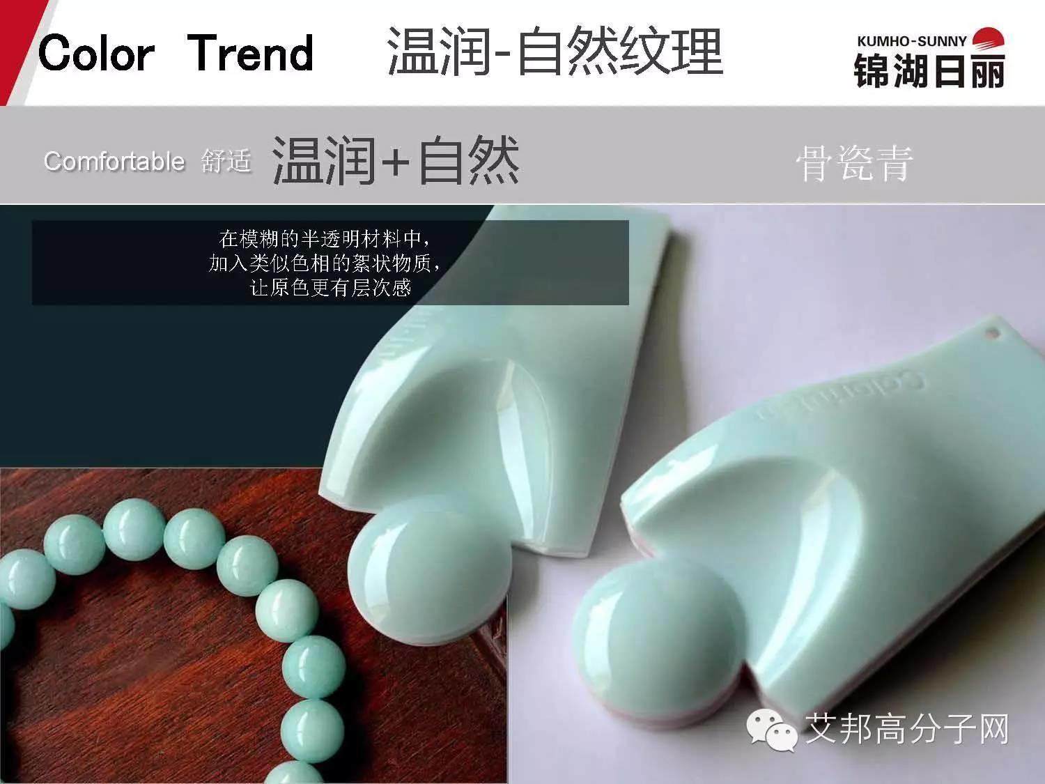 錦湖日麗：免噴涂材料的優(yōu)點(diǎn)及2016年CMF最新趨勢(shì)！
