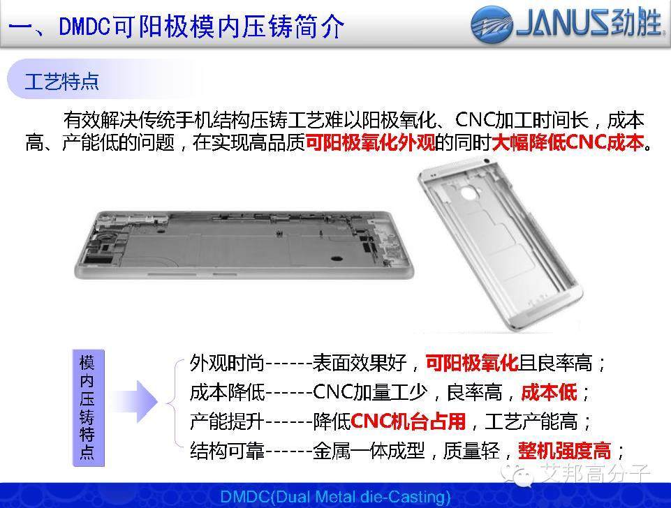 劲胜精密推出一款可阳极的全金属低成本解决方案