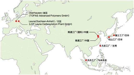 一张图看懂：日本宝理的五大塑料