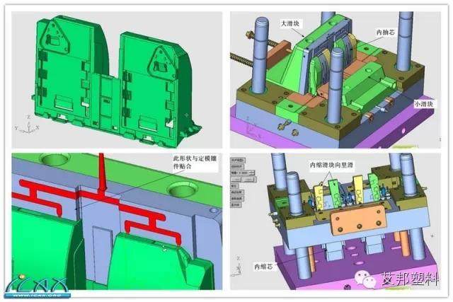 模具设计经典案例：轿车杂物盒外壳模具如何优化设计？