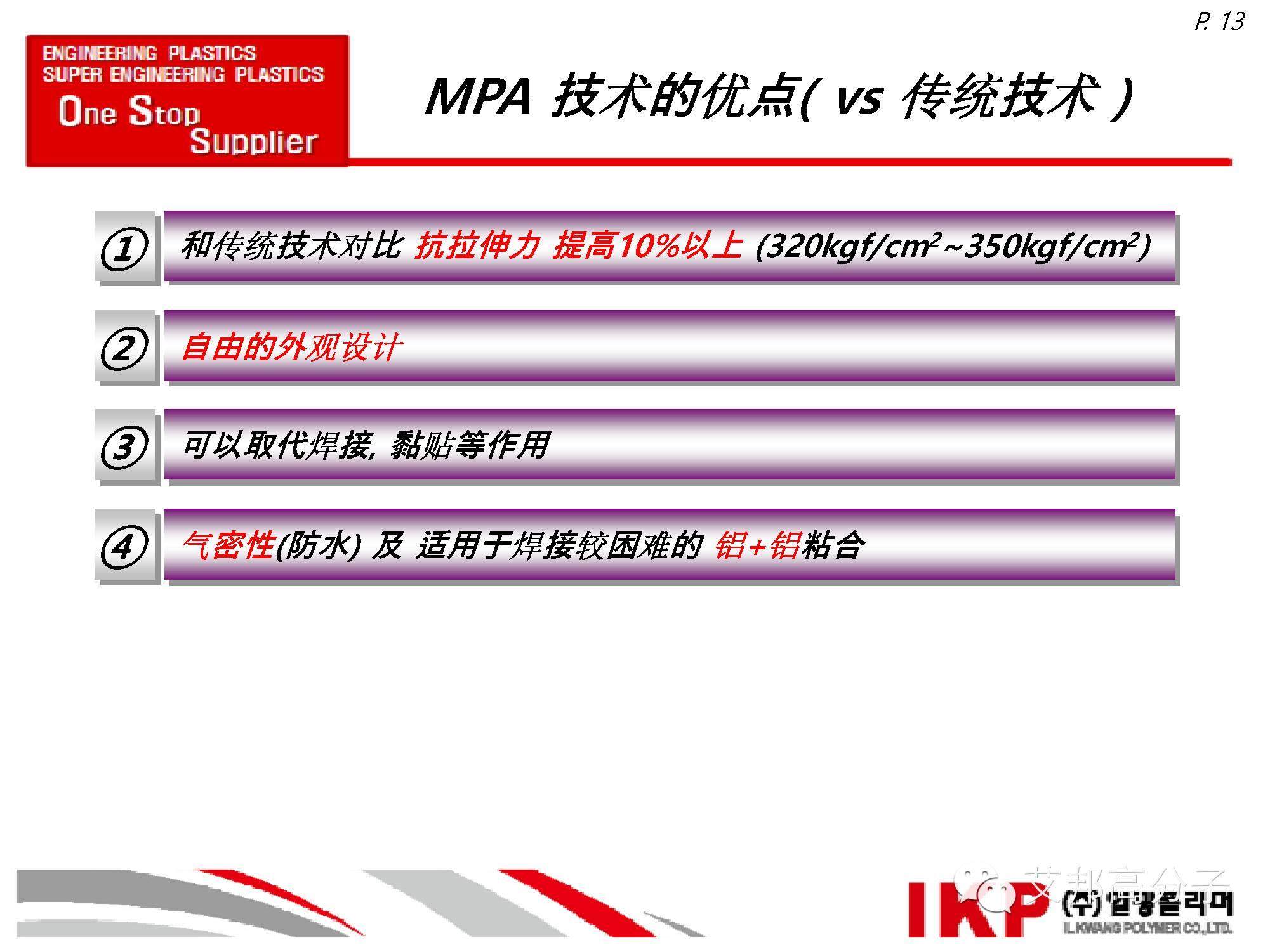 选材广泛、不过期，一种金属+塑料（MPA）技术介绍！