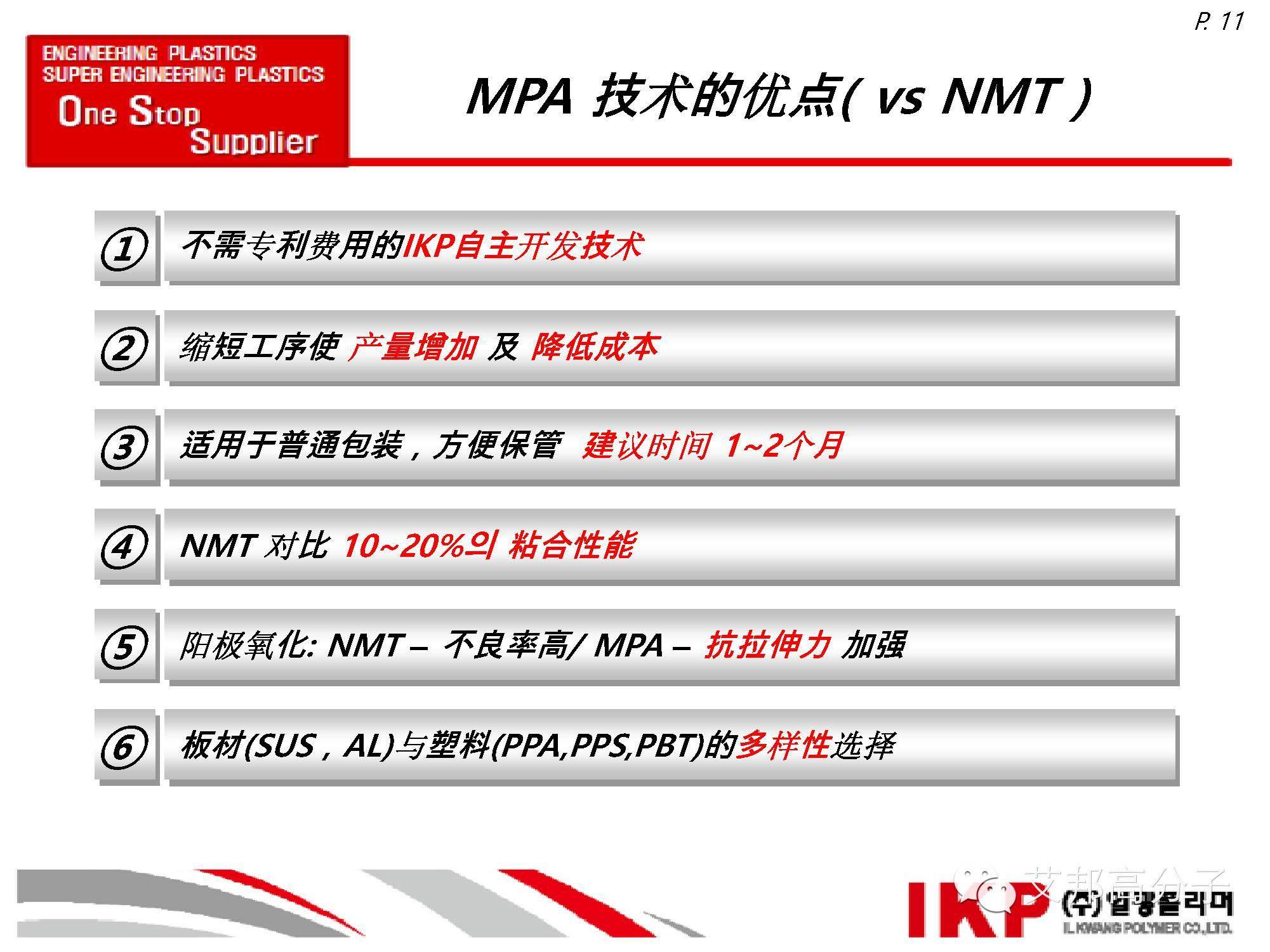 选材广泛、不过期，一种金属+塑料（MPA）技术介绍！