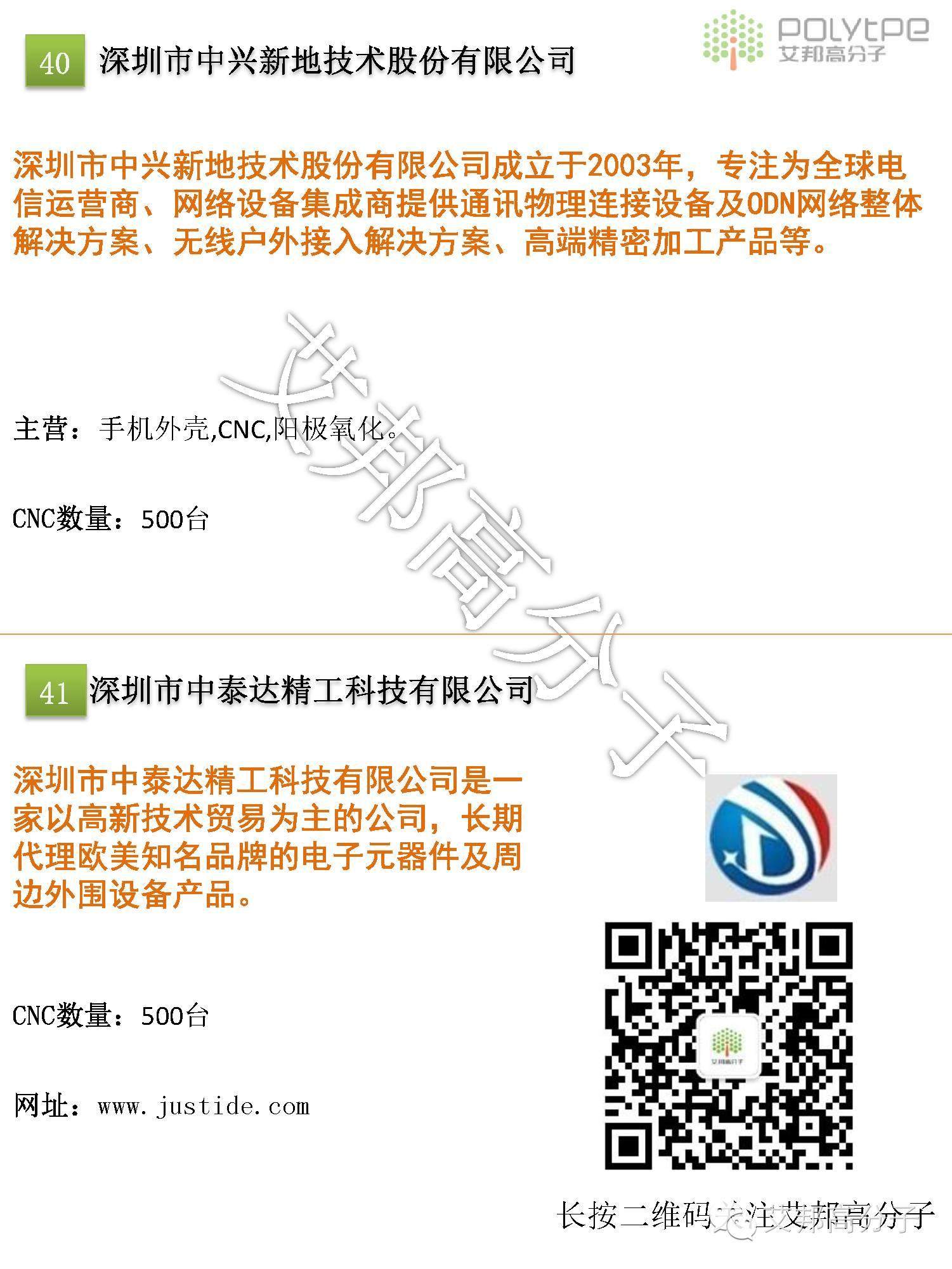 《2016國內手機外殼制造50強（下集）》出爐！（附新增企業）