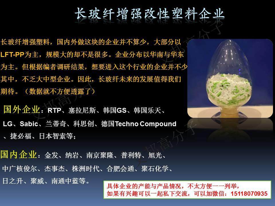 【精华·收藏】长玻纤增强塑料产业链报告（PPT)