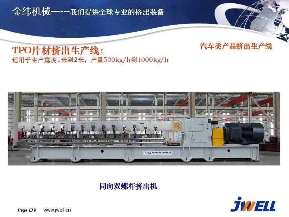 汽車類的TPE片板擠出生產線，您都知道嗎？