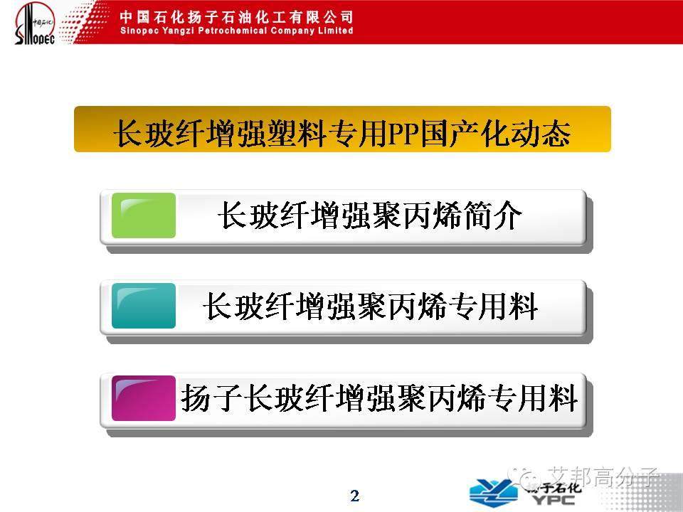 【關(guān)注】國(guó)產(chǎn)化長(zhǎng)玻纖增強(qiáng)塑料專(zhuān)用PP發(fā)展動(dòng)態(tài)