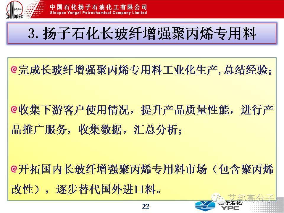 【關(guān)注】國(guó)產(chǎn)化長(zhǎng)玻纖增強(qiáng)塑料專(zhuān)用PP發(fā)展動(dòng)態(tài)