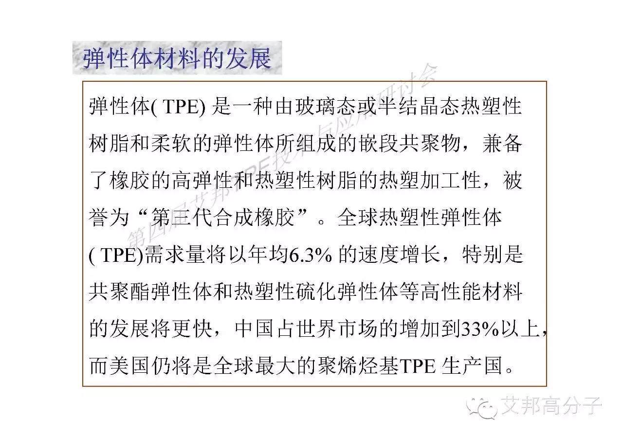 川大張愛(ài)民教授手把手教你如何學(xué)習(xí)彈性體！