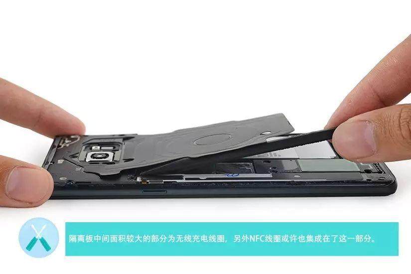 【多圖】雙曲面屏、IP68防水、無線充電，三星Note7拆了給您看！