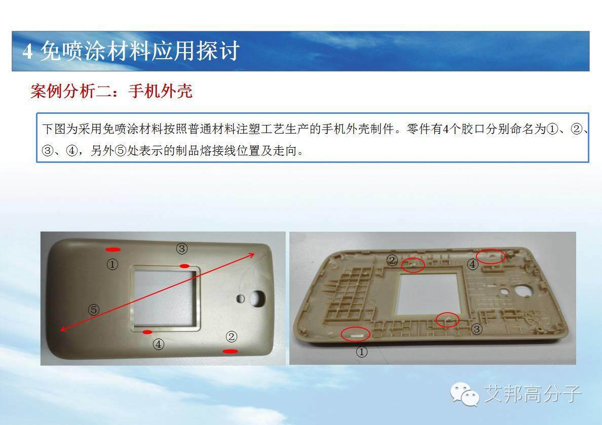 【四川长虹雷博士】免喷涂材料技术难点、模具设计以及相应工艺探讨