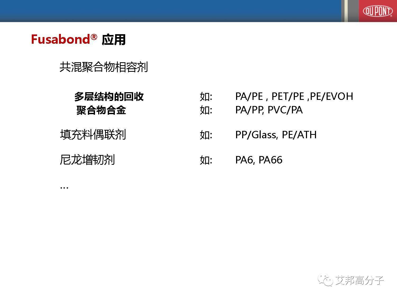 塑料改性研发必备！详解杜邦高性能乙烯共聚物改性剂