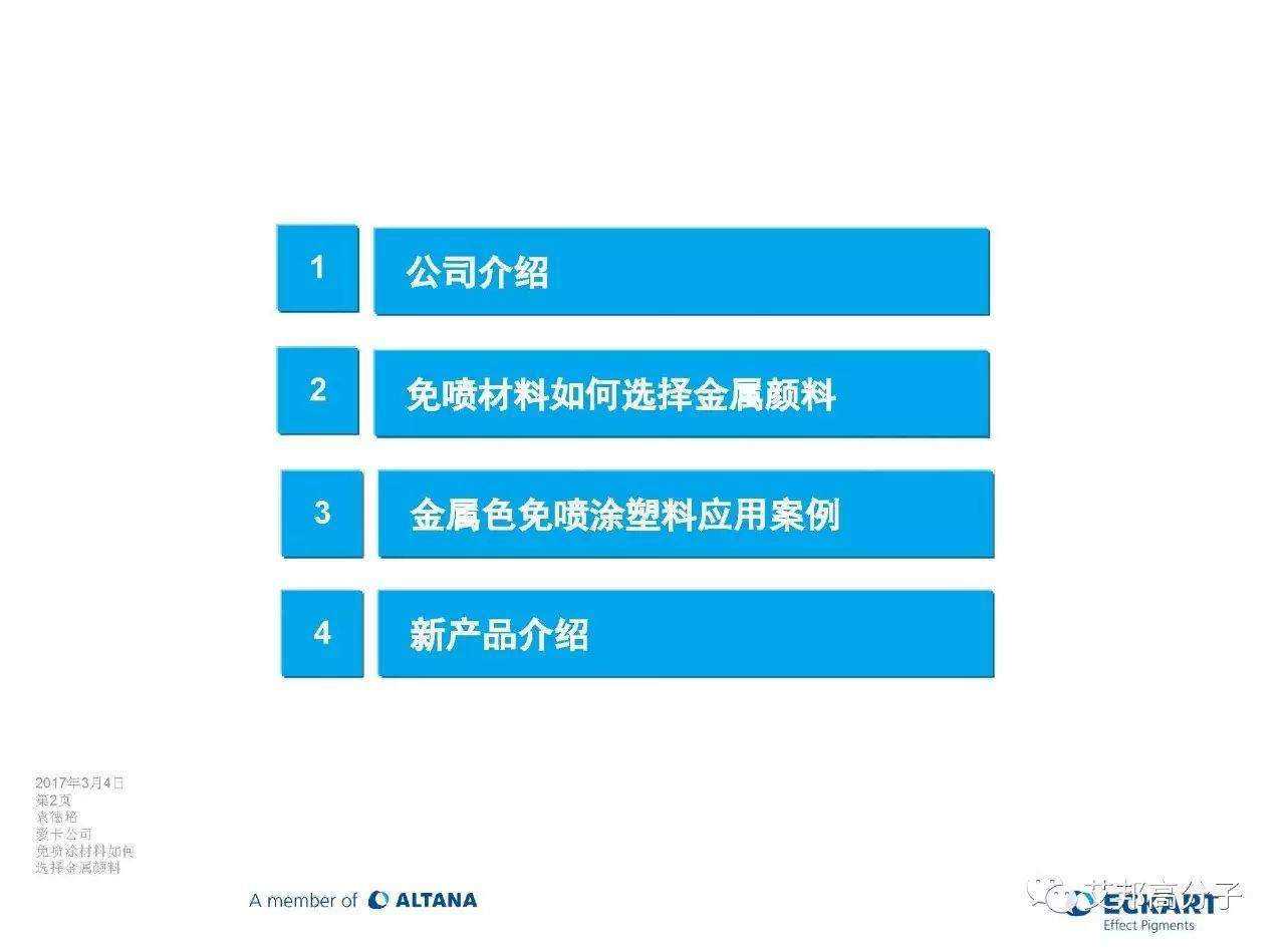 免噴涂材料該如何選擇金屬顏料（視頻）