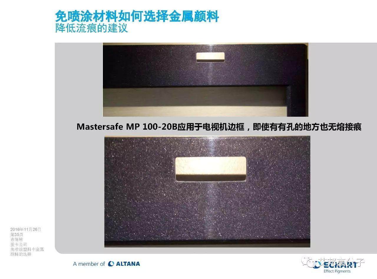 免噴涂材料該如何選擇金屬顏料（視頻）