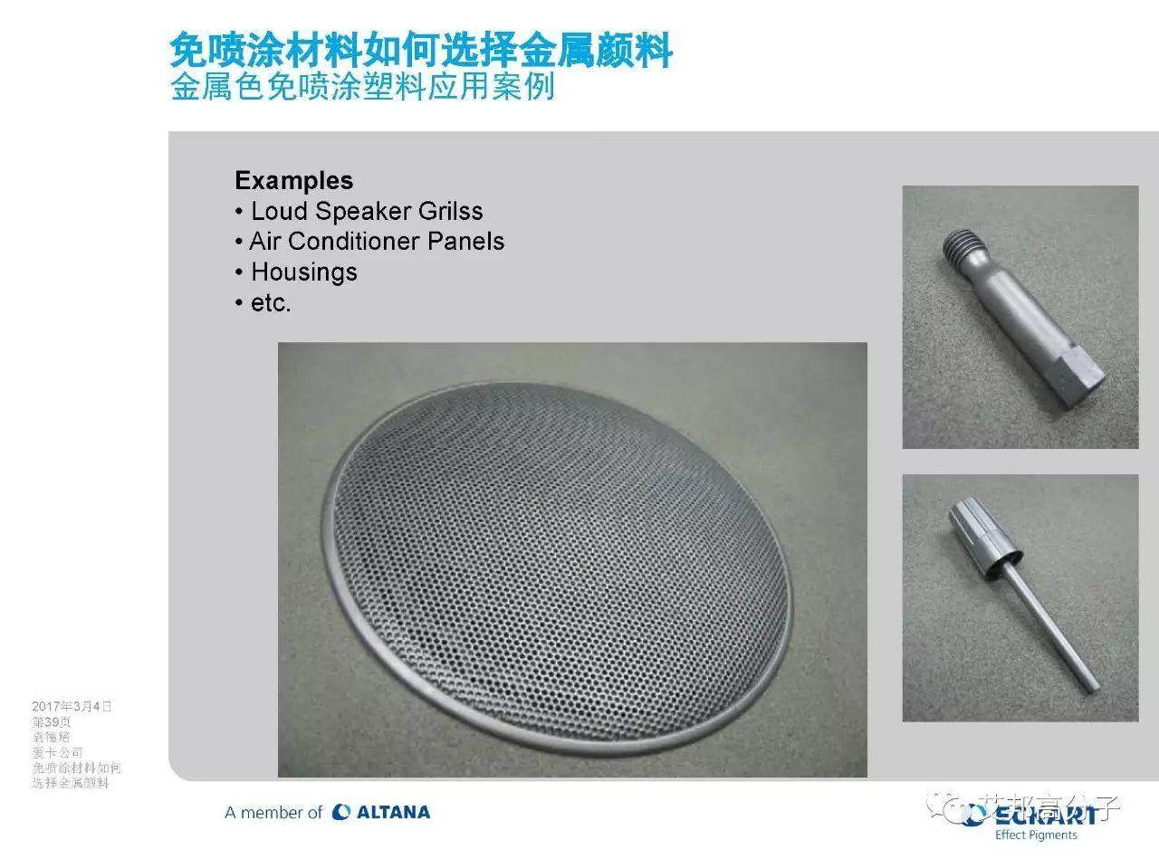免噴涂材料該如何選擇金屬顏料（視頻）