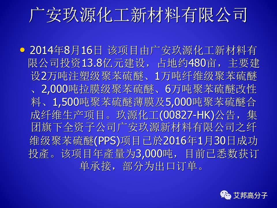 PPS的合成與工藝研究
