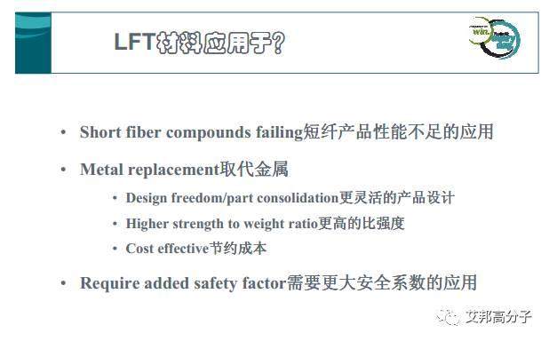 长玻纤增强塑料的特性及其应用