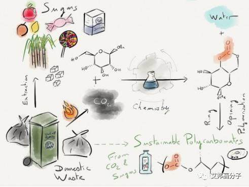 英国巴斯大学——用糖和CO2合成环保型生物可降解聚碳酸酯PC