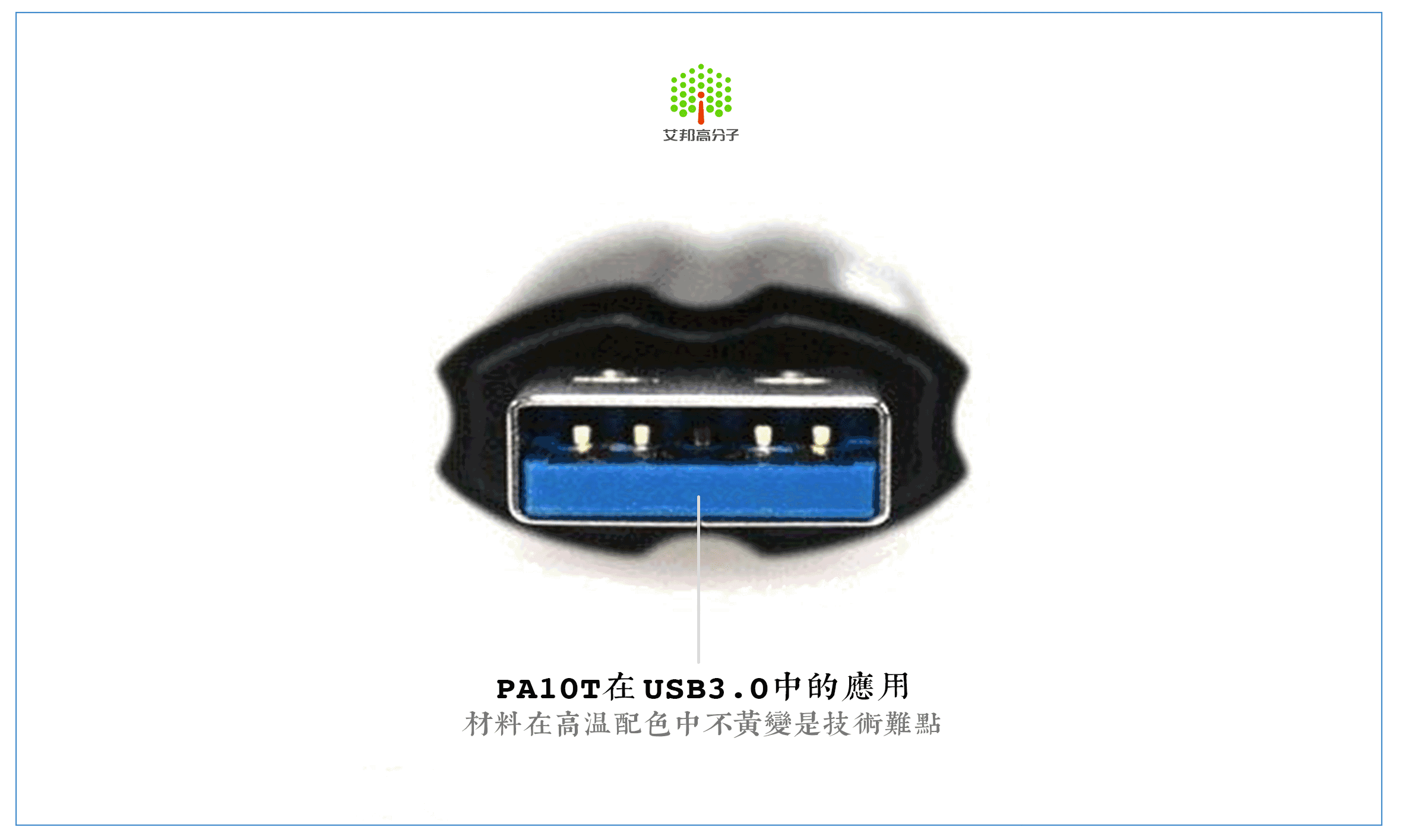 一種代表民族品牌的高溫工程塑料：PA10T
