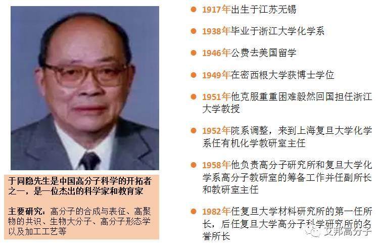 教師節(jié)快樂，向我國高分子材料界的11位宗師致敬！