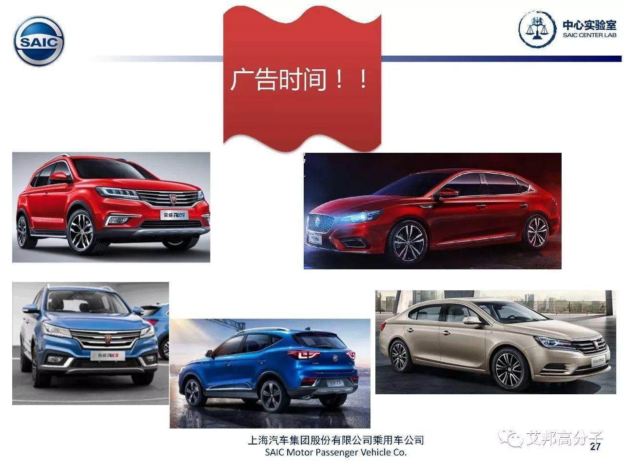 上汽專家：長玻纖增強材料在汽車上的應用介紹（13個部件）