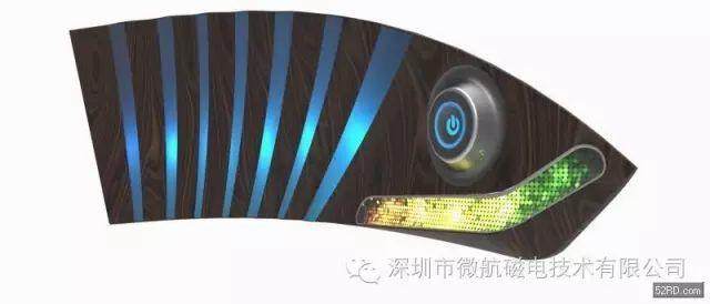 智能內飾新的制造技術—3D觸摸控制在汽車內飾上應用