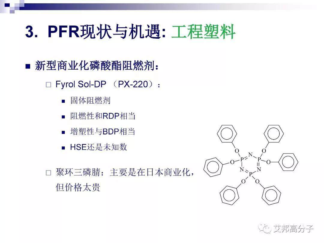 磷系阻燃剂的现状与机遇