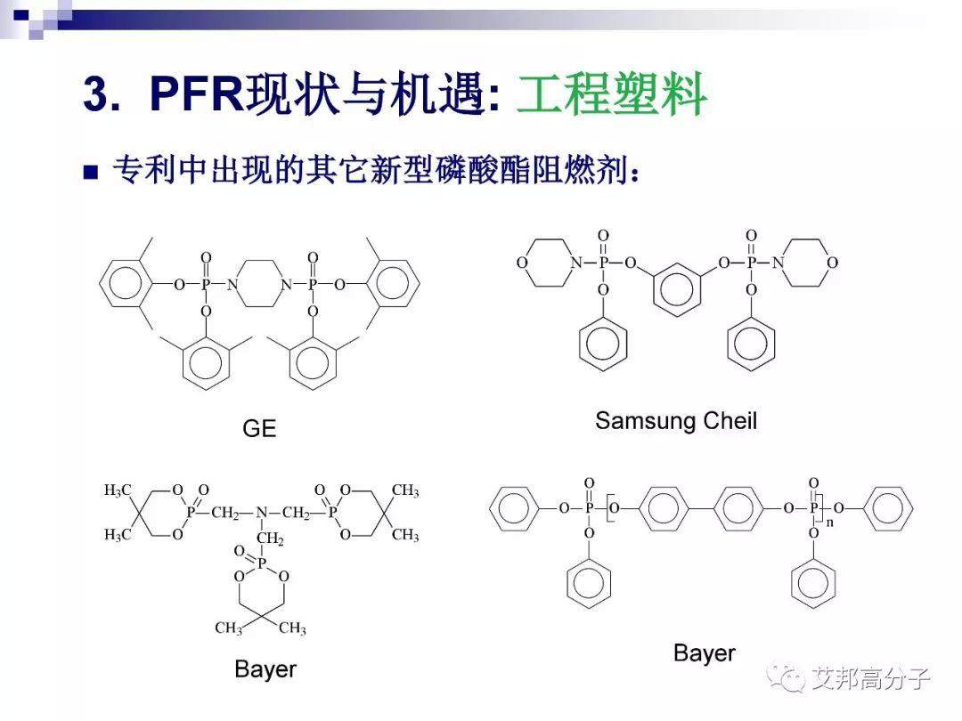 磷系阻燃剂的现状与机遇