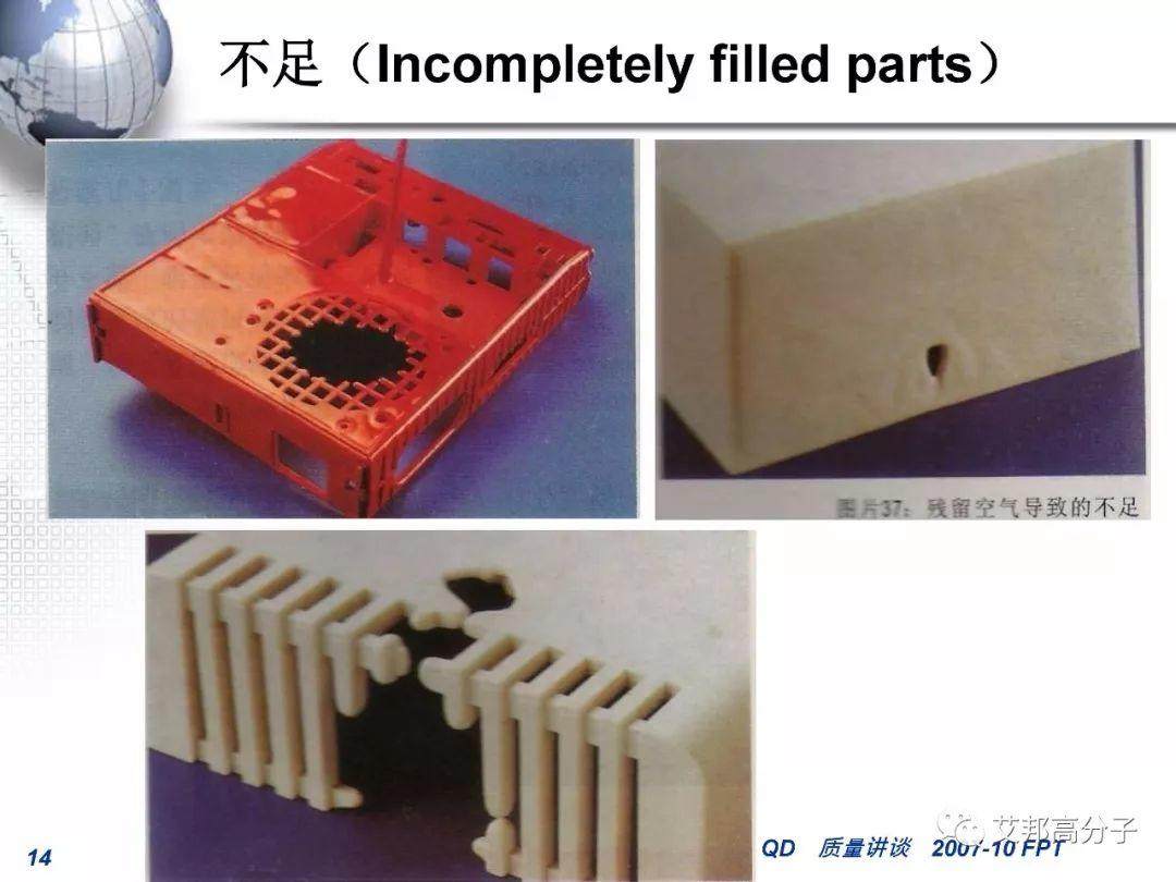 汽車零部件注塑成型常見缺陷的分析和對策
