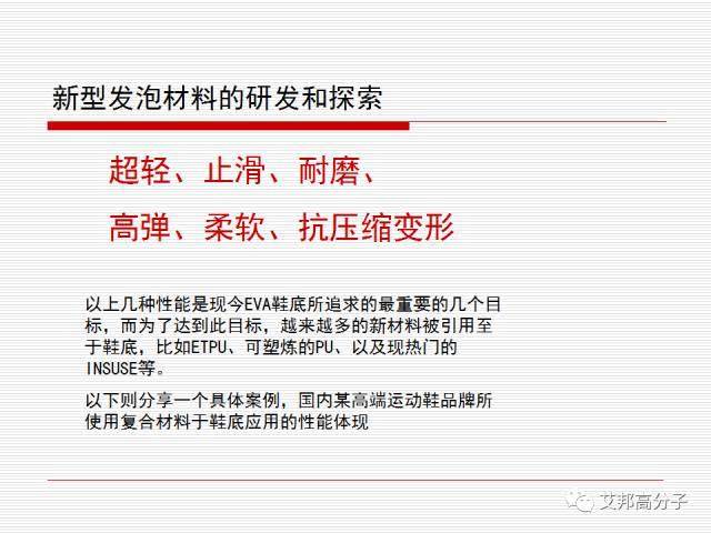 精彩回顧：功能性復合材料在EVA鞋材上的應用
