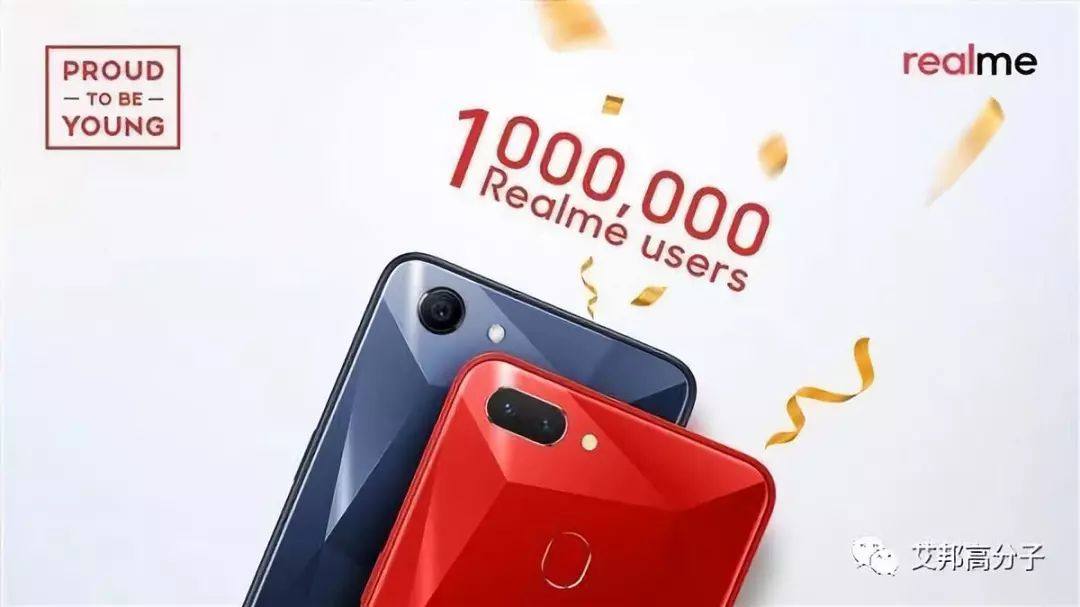 OPPO Realme手机销量突破100万台，塑胶仿玻璃工艺成主流