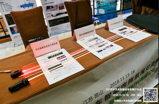 熱烈慶祝2018年汽車智能內飾氛圍燈高峰論壇順利召開