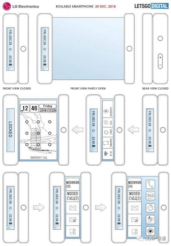 柔性屏的另一种形态， 三星丨苹果丨LG等都在布局卷轴手机
