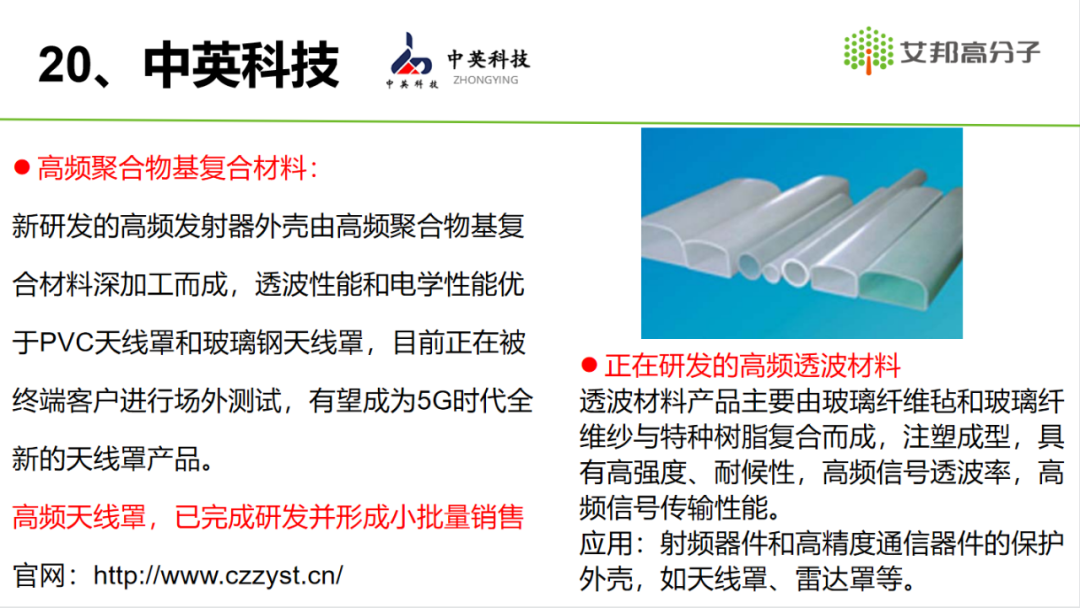 2021年5G材料产业报告分享——天线罩篇