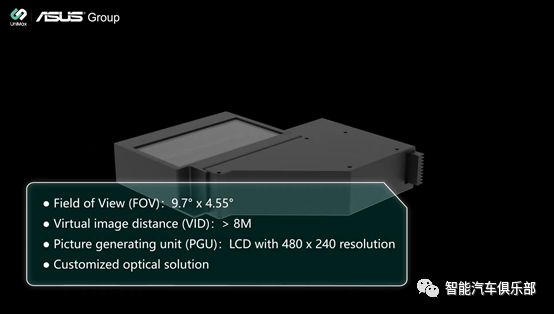 笔电巨头华硕也有AR HUD : 体积减少30%，且无需楔形挡风玻璃