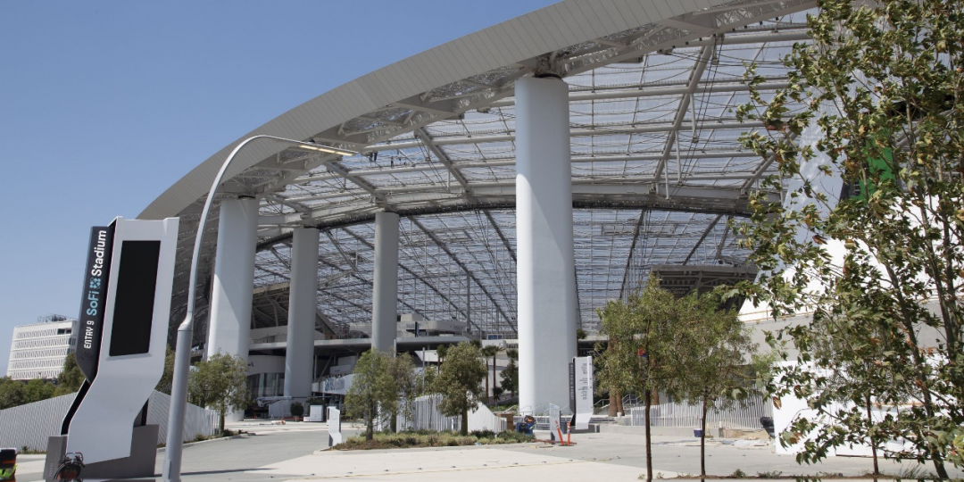 高性能氟树脂ETFE薄膜用于2028年洛杉矶奥运会主场馆-SoFi体育场
