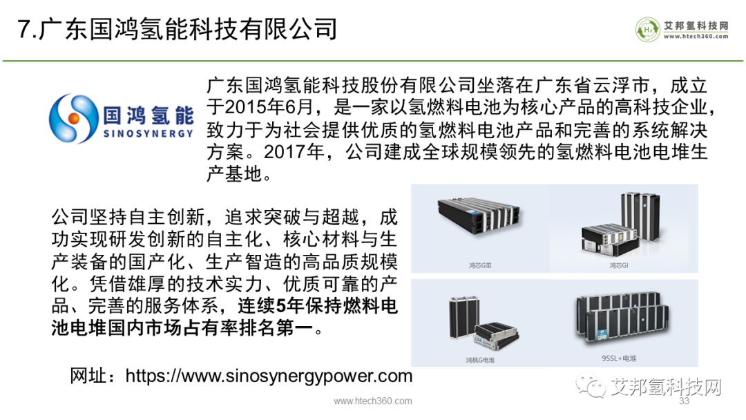 氢燃料电池之国内电堆企业大全.pdf