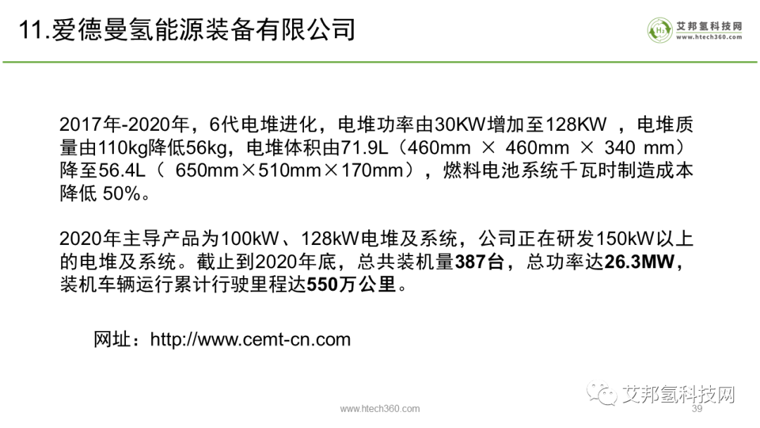 氢燃料电池之国内电堆企业大全.pdf