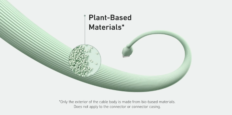 Anker推出环保USB-C线缆：融入多种植物材料