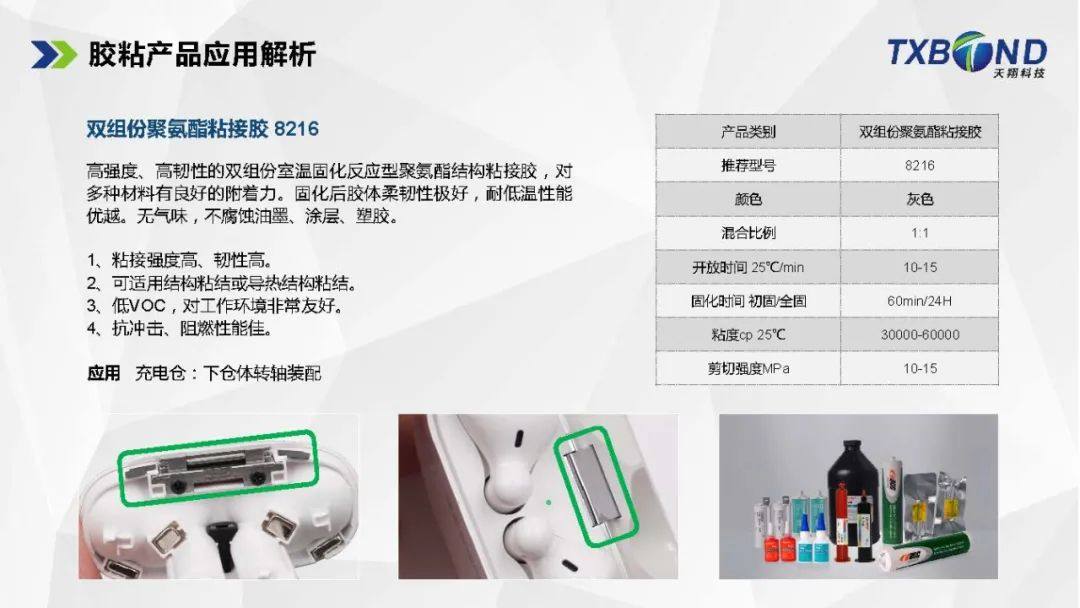 TWS藍(lán)牙耳機(jī)整體膠粘解決方案